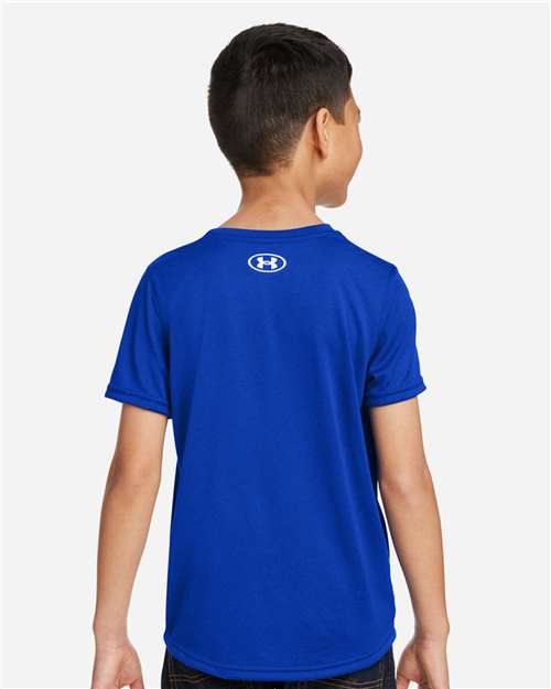 Youth Tech™ Team T-Shirt - Royal/ White