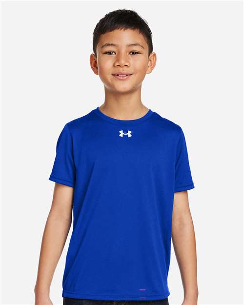 Youth Tech™ Team T-Shirt - Royal/ White