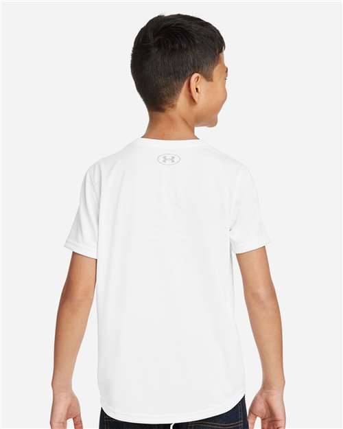 Youth Tech™ Team T-Shirt - White/ Mod Grey