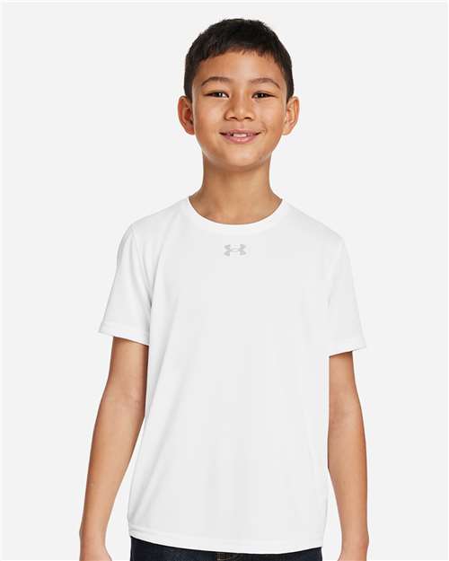Youth Tech™ Team T-Shirt - White/ Mod Grey