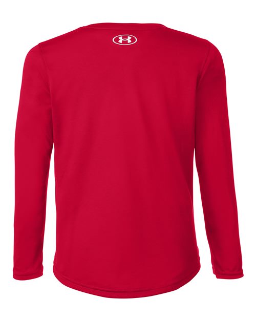 Youth Tech™ Team Long Sleeve T-Shirt - Red/ White