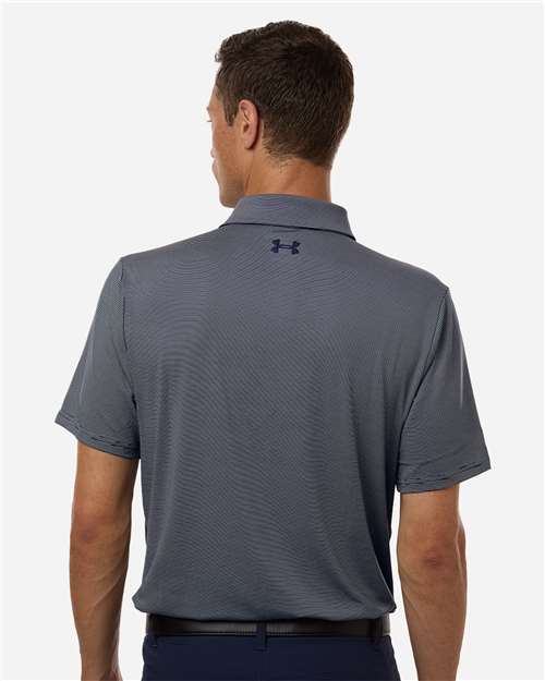 Men's Playoff 3.0 Stripe Polo - Midnight Navy/ White