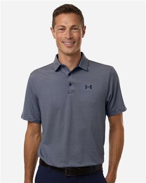 Men's Playoff 3.0 Stripe Polo - Midnight Navy/ White
