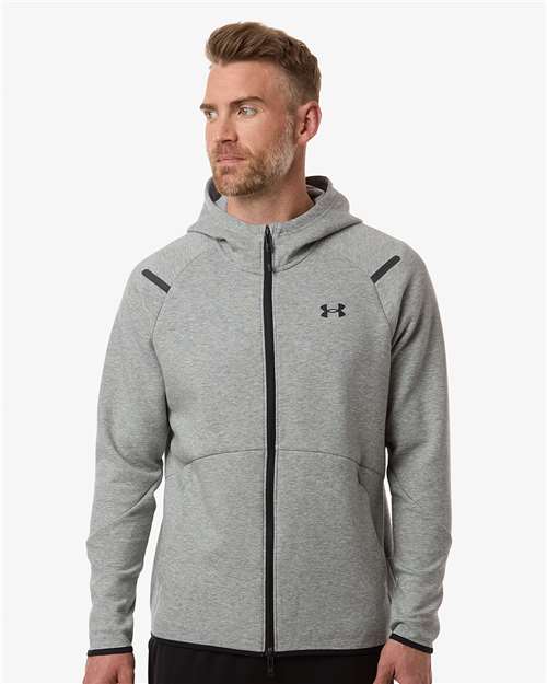 Men's Unstoppable Fleece Full-Zip - Mod Grey/ Black