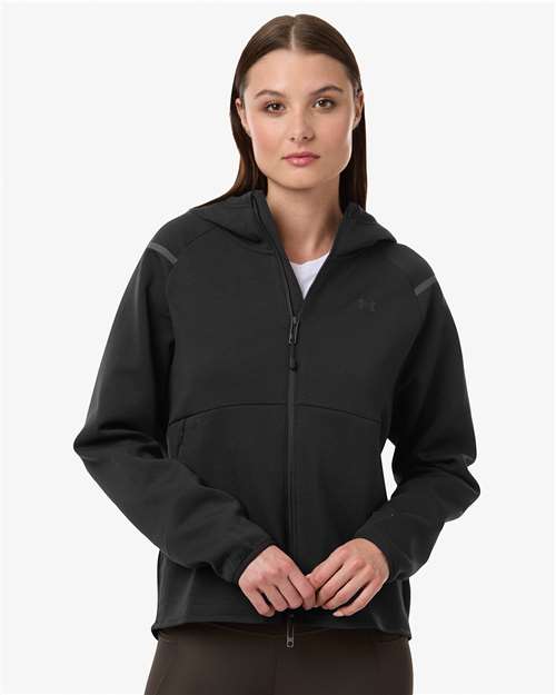 Women's Unstoppable Fleece Full-Zip Jacket - Black/ Black