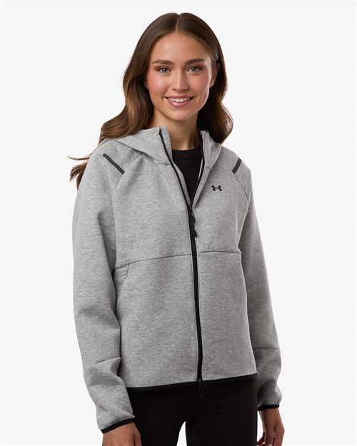 Women's Unstoppable Fleece Full-Zip Jacket - Mod Grey/ Black