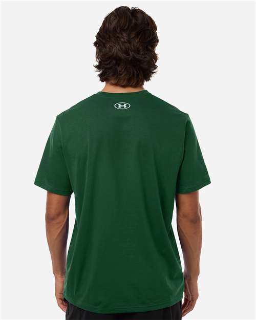 Men's Athletic 2.0 T-Shirt - Forest Green/ White