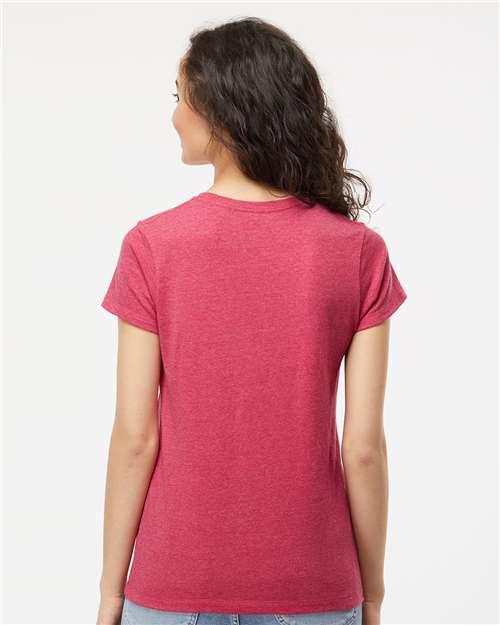 Women's Gold Soft Touch T-Shirt - Heather Pink