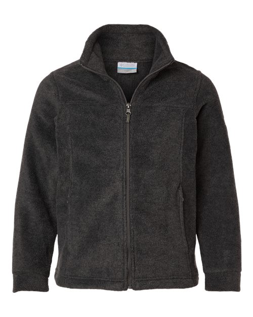 Youth Steens Mountain™ II Fleece Full-Zip Jacket - Charcoal Heather