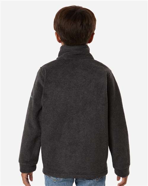 Youth Steens Mountain™ II Fleece Full-Zip Jacket - Charcoal Heather