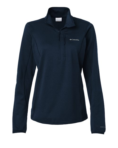 Women's Essential Hike™ Grid Fleece Half-Zip Pullover - Collegiate Navy