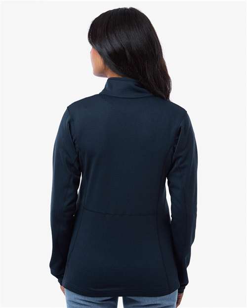 Women's Essential Hike™ Grid Fleece Half-Zip Pullover - Collegiate Navy