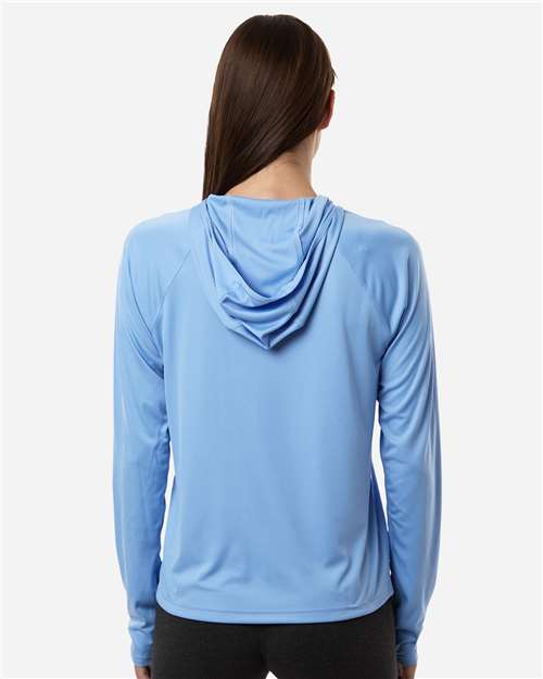 Women's PFG Tidal Tee™ Hooded Long Sleeve - White Cap/ White
