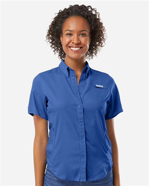 Women's PFG Tamiami™ II Short Sleeve Shirt - Vivid Blue
