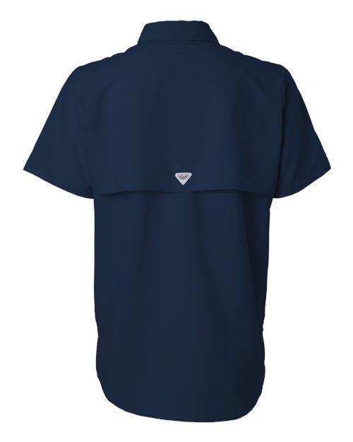 Women's PFG Bahama™ Short Sleeve Shirt - Collegiate Navy