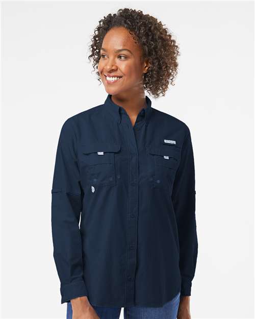 Women's PFG Bahama™ Shirt - Collegiate Navy