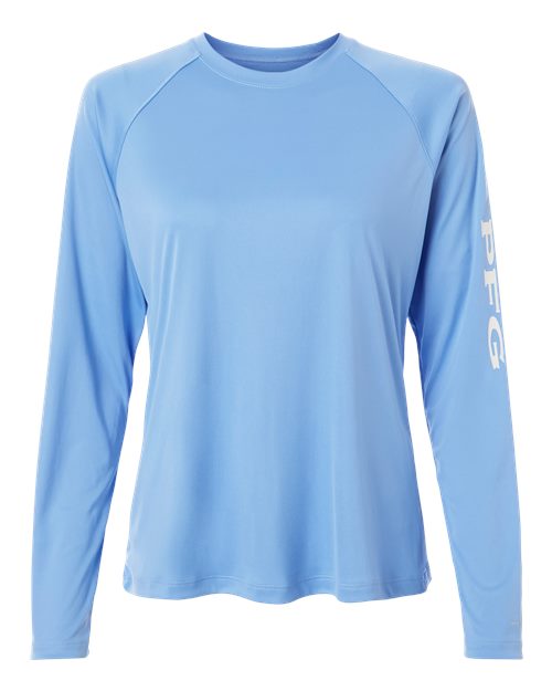 Women's PFG Tidal Tee™ II Long Sleeve - White Cap/ White