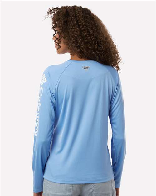 Women's PFG Tidal Tee™ II Long Sleeve - White Cap/ White