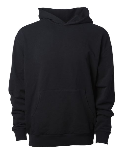 Lux Heavyweight Modal Hooded Sweatshirt - Black