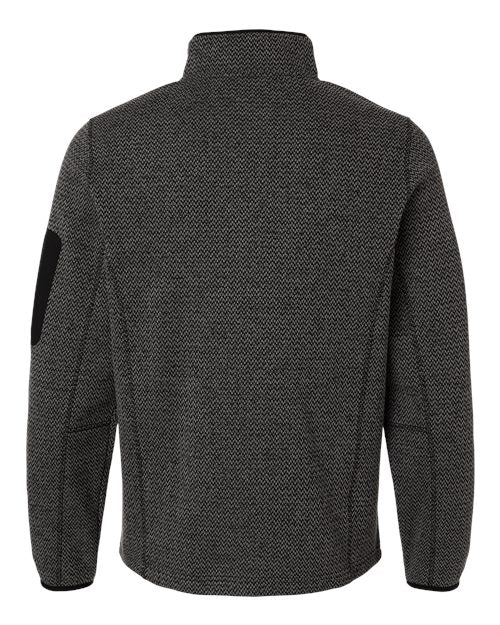 Men's Jasper Full-Zip Fleece Jacket - Black/ Grey