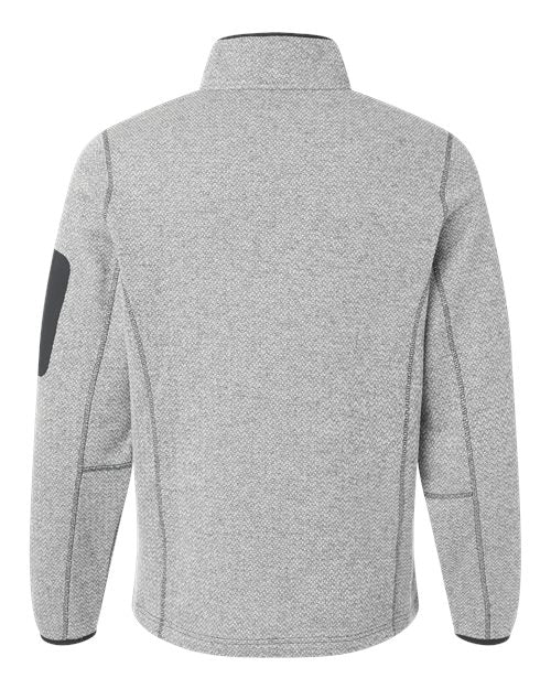 Men's Jasper Full-Zip Fleece Jacket - Grey/ White