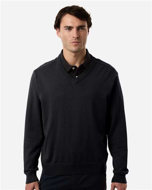 Men's New Classics V-Neck Sweater - Black