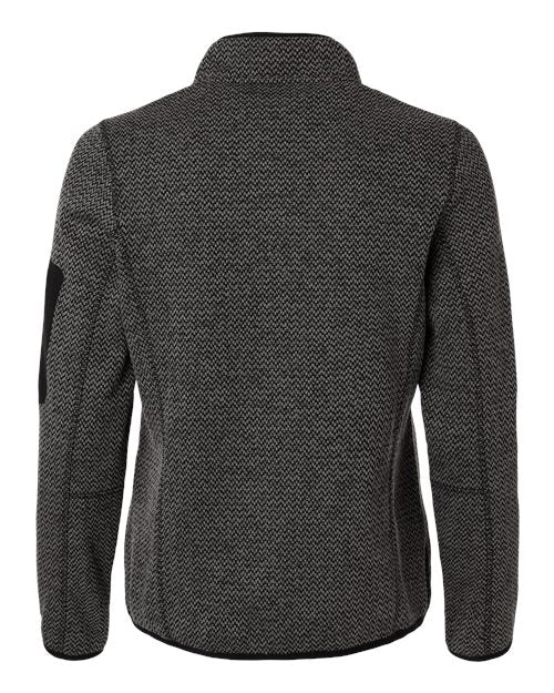 Women's Jasper Full-Zip Fleece Jacket - Black/ Grey