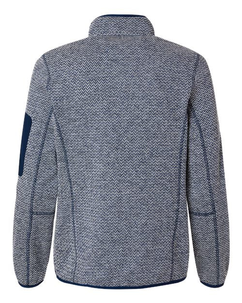 Women's Jasper Full-Zip Fleece Jacket - Classic Navy/ White