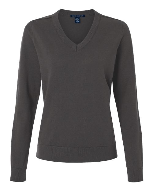 Women's New Classics V-Neck Sweater - Graphite
