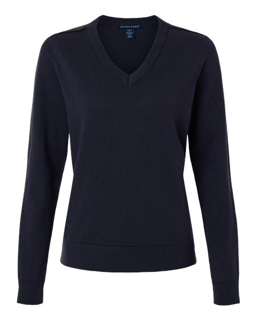 Women's New Classics V-Neck Sweater - Navy