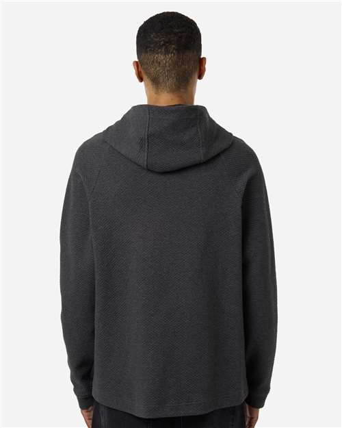 Men's Spirit Textured Hooded Pullover - Black Heather