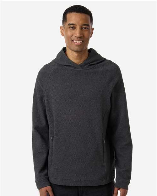 Men's Spirit Textured Hooded Pullover - Black Heather