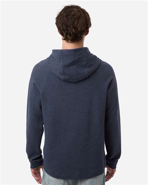 Men's Spirit Textured Hooded Pullover - Classic Navy Heather