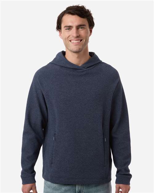 Men's Spirit Textured Hooded Pullover - Classic Navy Heather