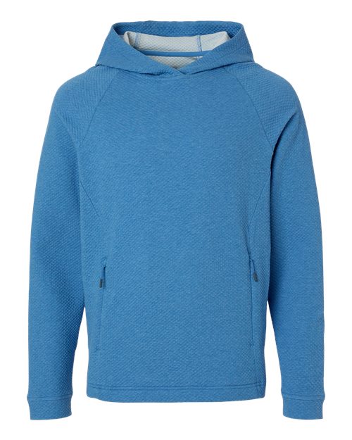 Men's Spirit Textured Hooded Pullover - Light Nautical Blue Heather