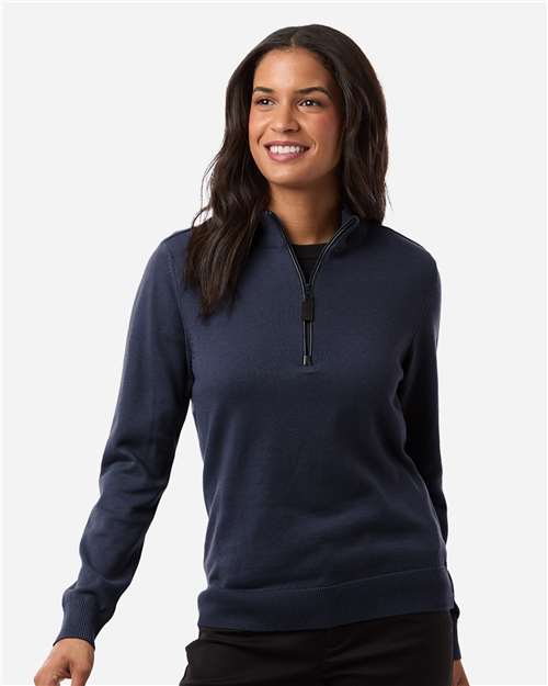 Women's New Classics Quarter-Zip Sweater - Navy