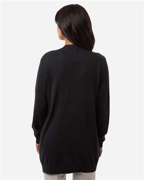 Women's New Classics Open Cardigan Sweater - Black