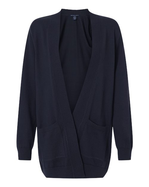 Women's New Classics Open Cardigan Sweater - Navy
