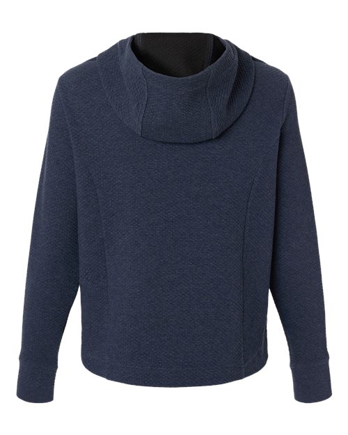 Women's Spirit Textured Hooded Pullover - Classic Navy Heather