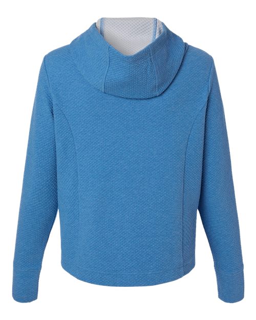 Women's Spirit Textured Hooded Pullover - Light Nautical Blue Heather