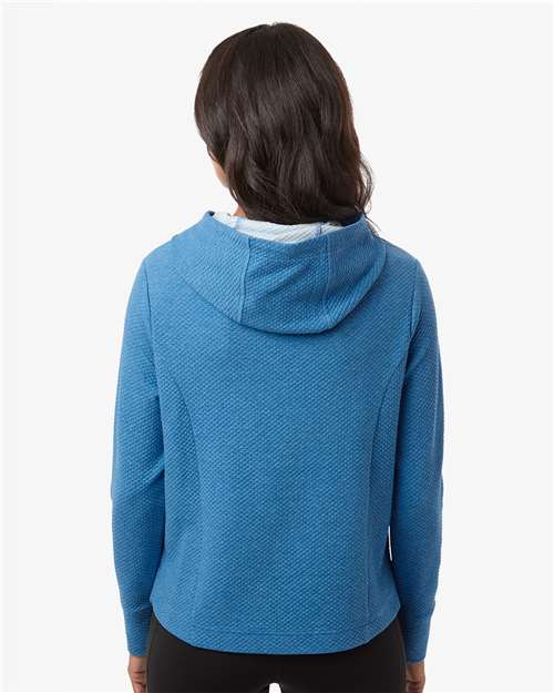 Women's Spirit Textured Hooded Pullover - Light Nautical Blue Heather