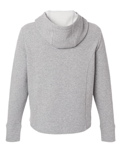 Women's Spirit Textured Hooded Pullover - Platinum Heather