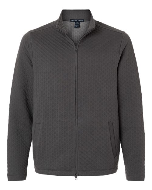 Men's Berkley Textured Full-Zip Jacket - Graphite