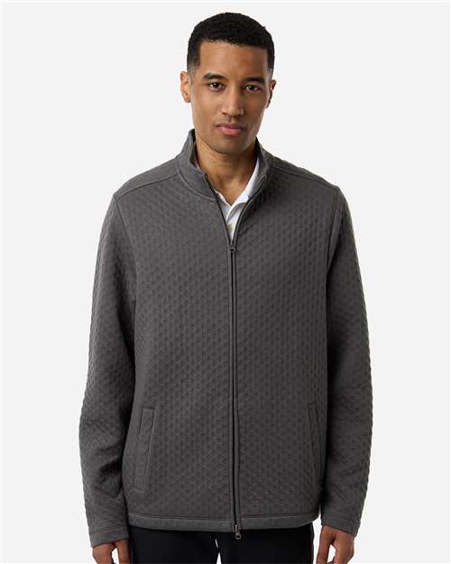 Men's Berkley Textured Full-Zip Jacket - Graphite