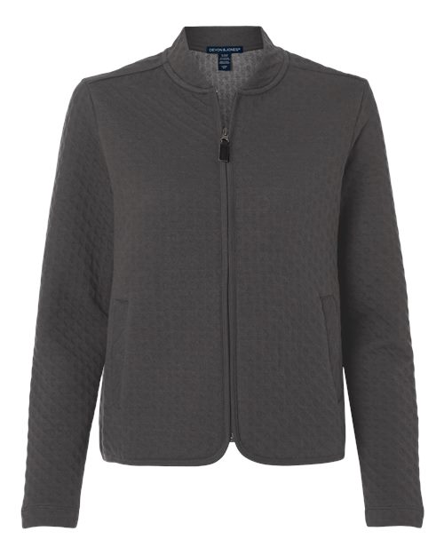 Women's Berkeley Textured Full-Zip Jacket - Graphite