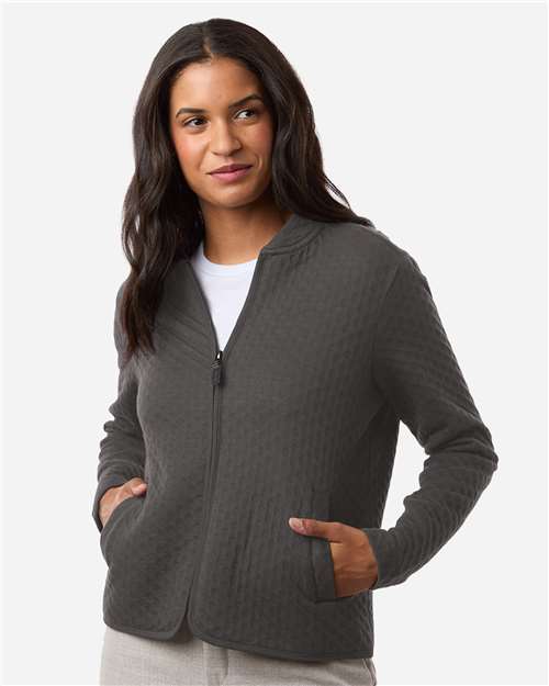 Women's Berkeley Textured Full-Zip Jacket - Graphite