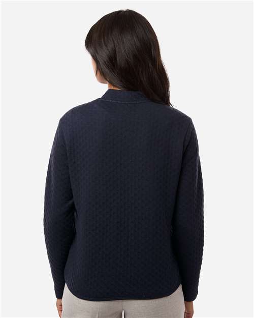 Women's Berkeley Textured Full-Zip Jacket - Navy