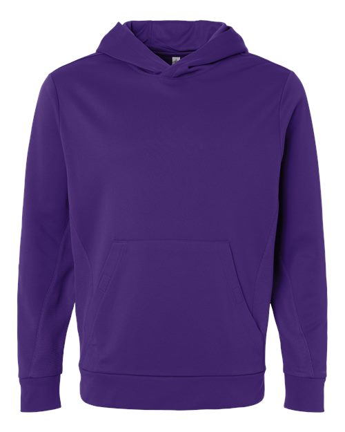 Unisex Squad Hooded Tech Fleece Pullover - Sport Purple