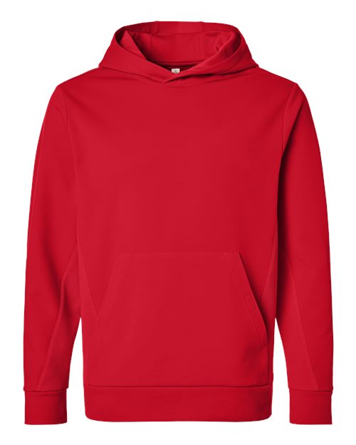 Unisex Squad Hooded Tech Fleece Pullover - Sport Red