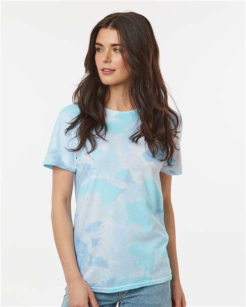 Unisex Vintage Tie-Dyed T-Shirt - Breeze